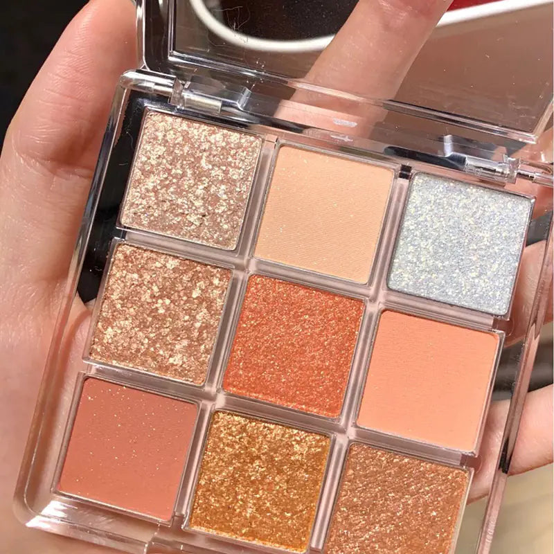 Sunset Glow Nine-Color Eyeshadow Palette