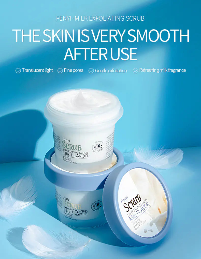 Milk Exfoliating Scrub 100g for Body Cleansing