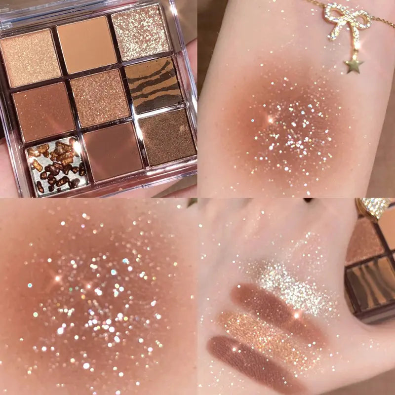 Sunset Glow Nine-Color Eyeshadow Palette