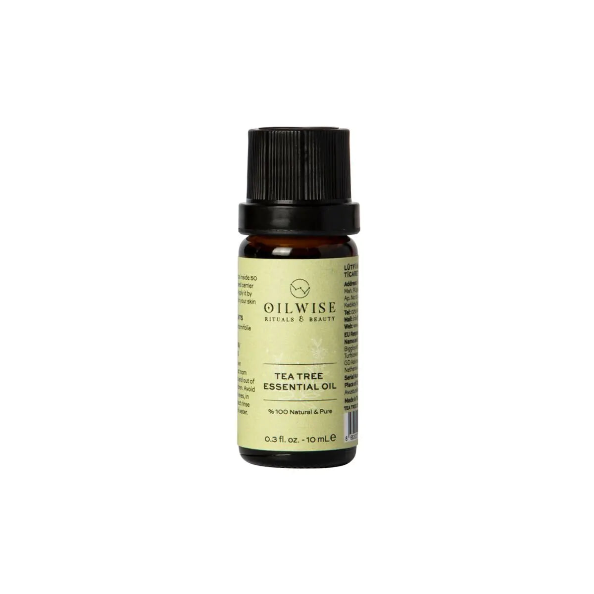 Pure tea tree essential oil for aromatherapy, skincare, and wellness. Natural antibacterial properties. Perfect for DIY beauty recipes and home use.