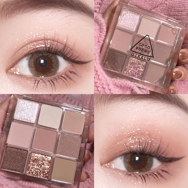 Sunset Glow Nine-Color Eyeshadow Palette