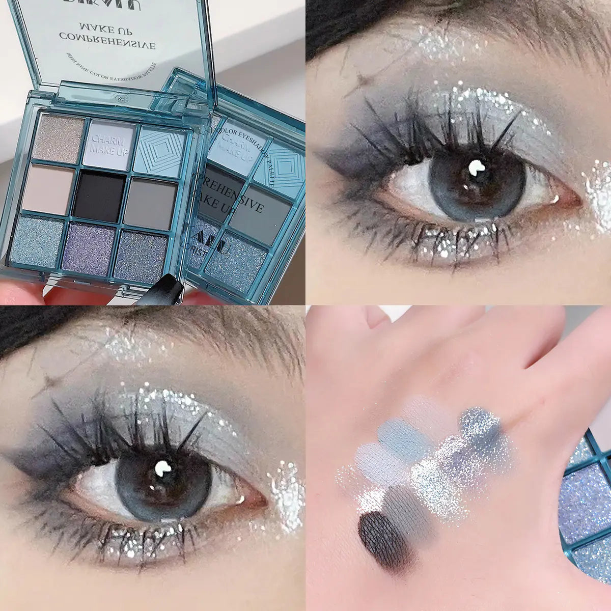 Sunset Glow Nine-Color Eyeshadow Palette