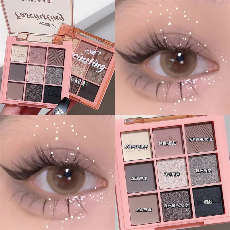Sunset Glow Nine-Color Eyeshadow Palette