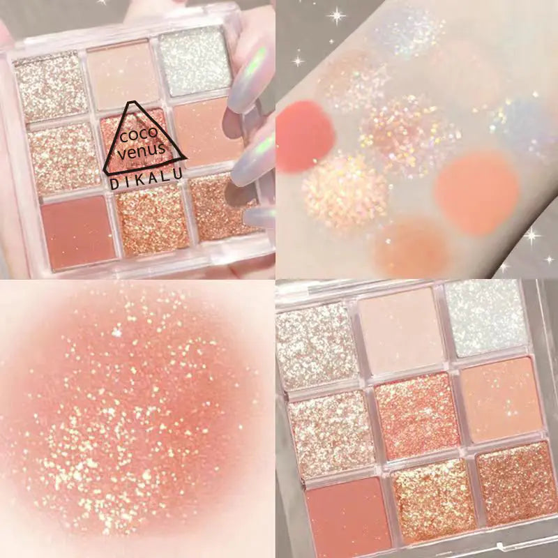 Sunset Glow Nine-Color Eyeshadow Palette