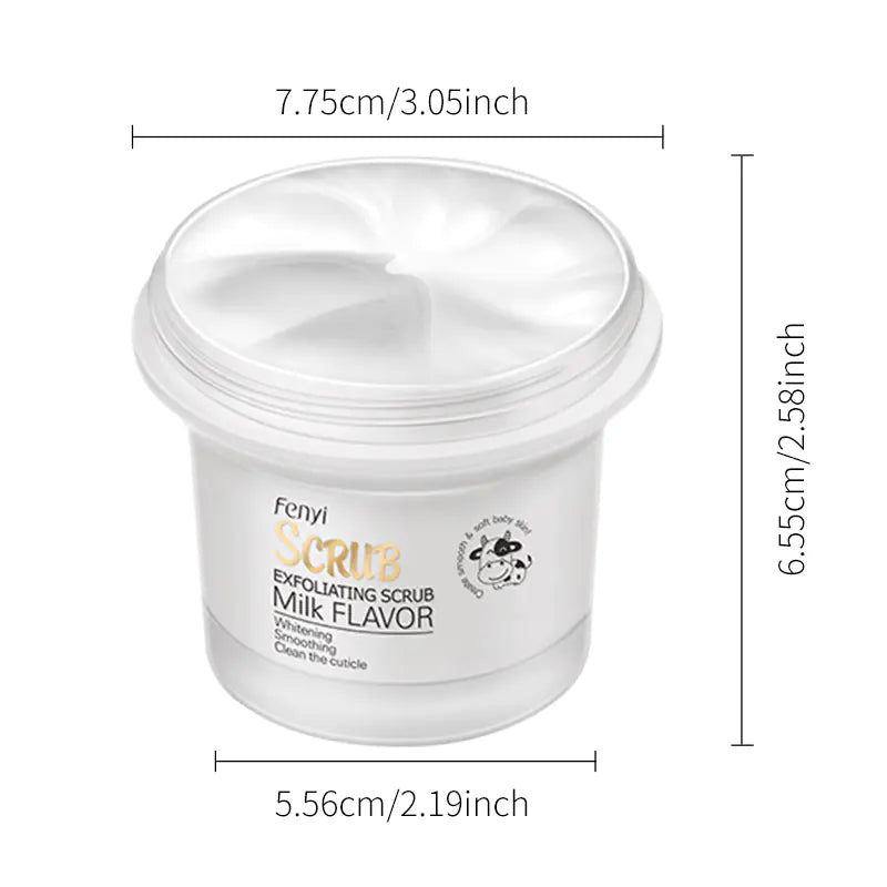 Milk Exfoliating Scrub 100g for Body Cleansing