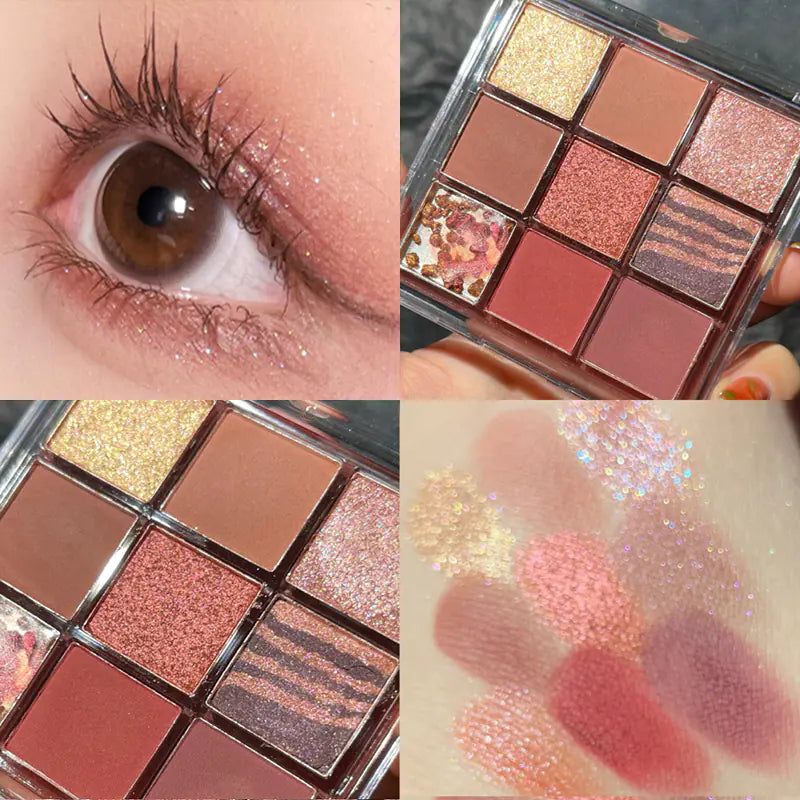 Sunset Glow Nine-Color Eyeshadow Palette