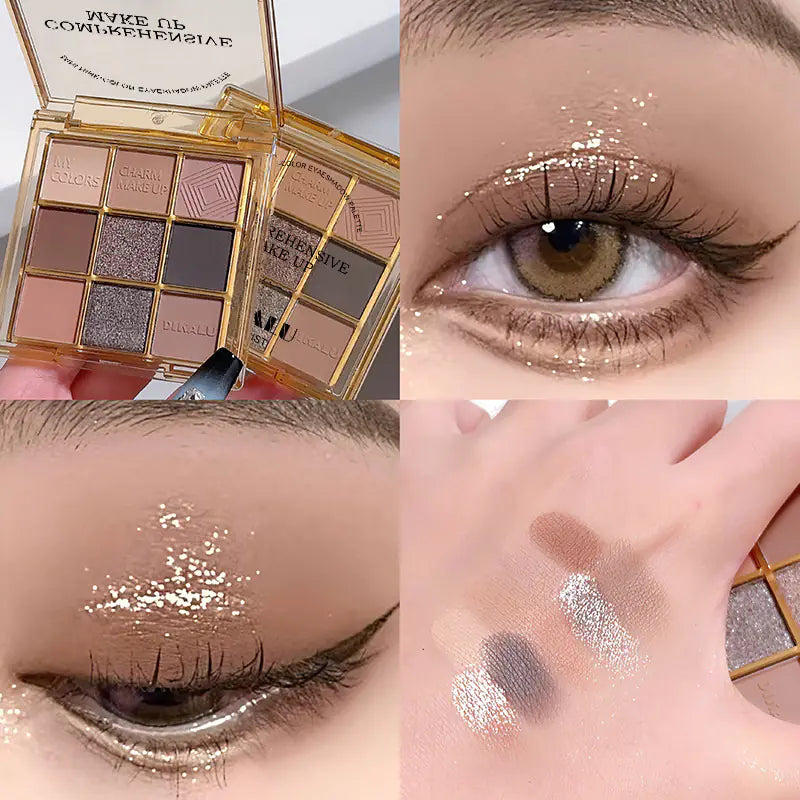 Sunset Glow Nine-Color Eyeshadow Palette