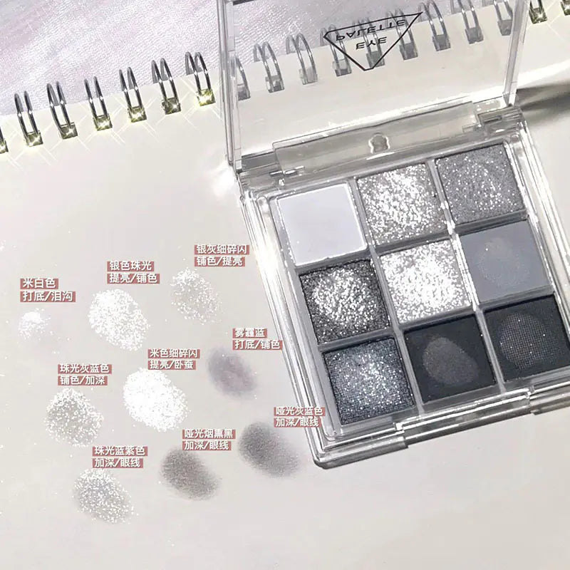 Sunset Glow Nine-Color Eyeshadow Palette