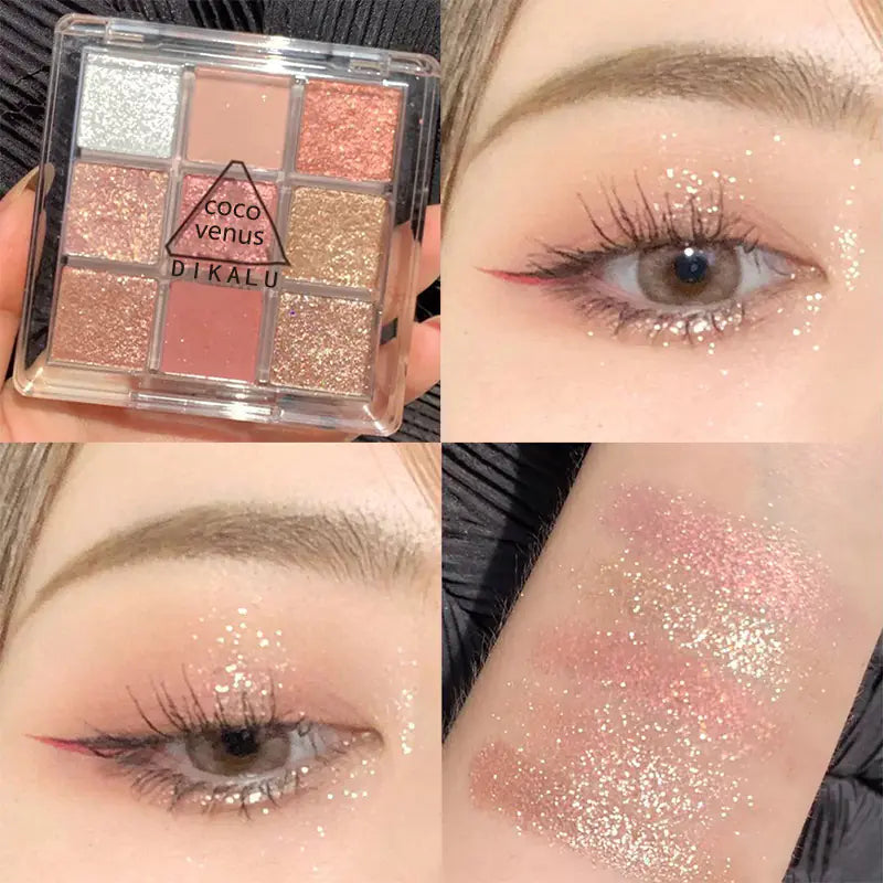 Sunset Glow Nine-Color Eyeshadow Palette