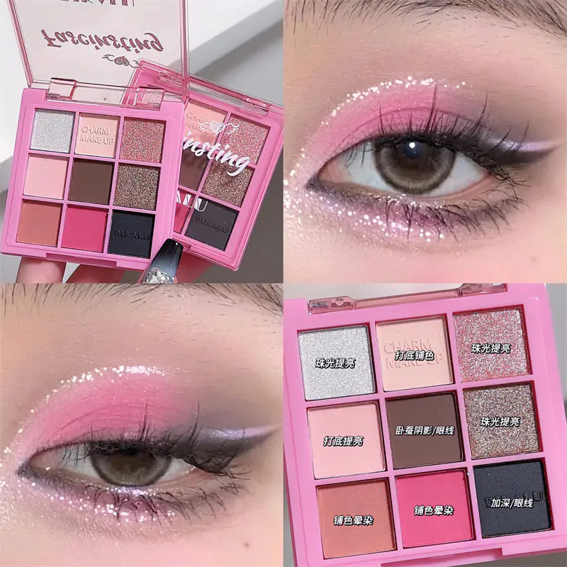 Sunset Glow Nine-Color Eyeshadow Palette