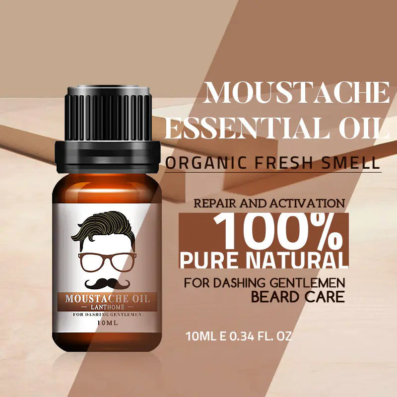 Men's Nourishing Facial Care Serum for Hair and Beard (10ml)