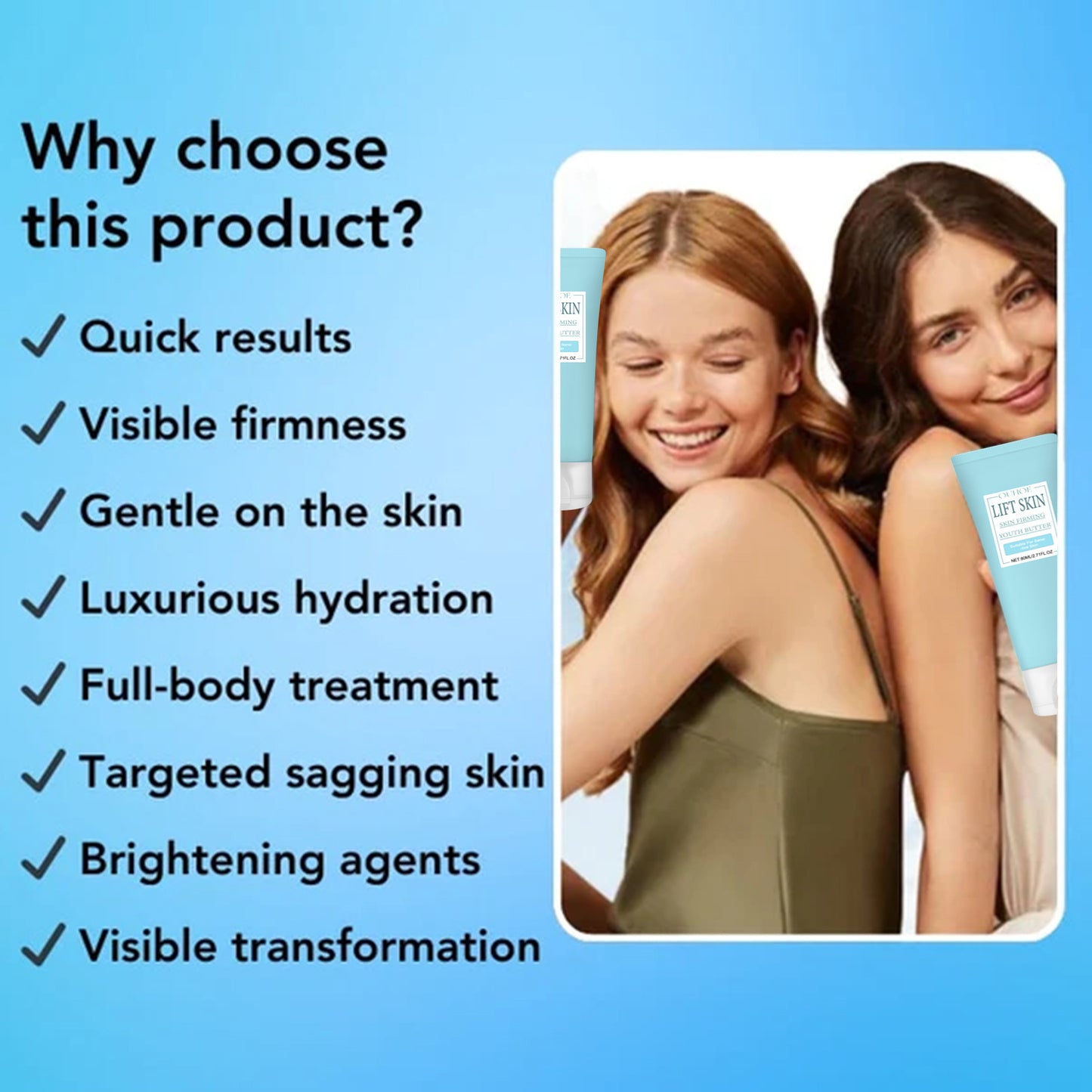 LIFT SKIN Firming Body Cream for Hydration