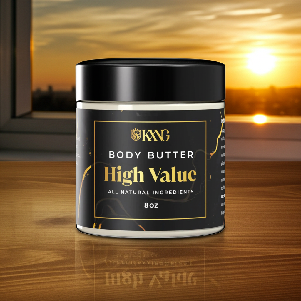 Premium Organic Body Butter for Men