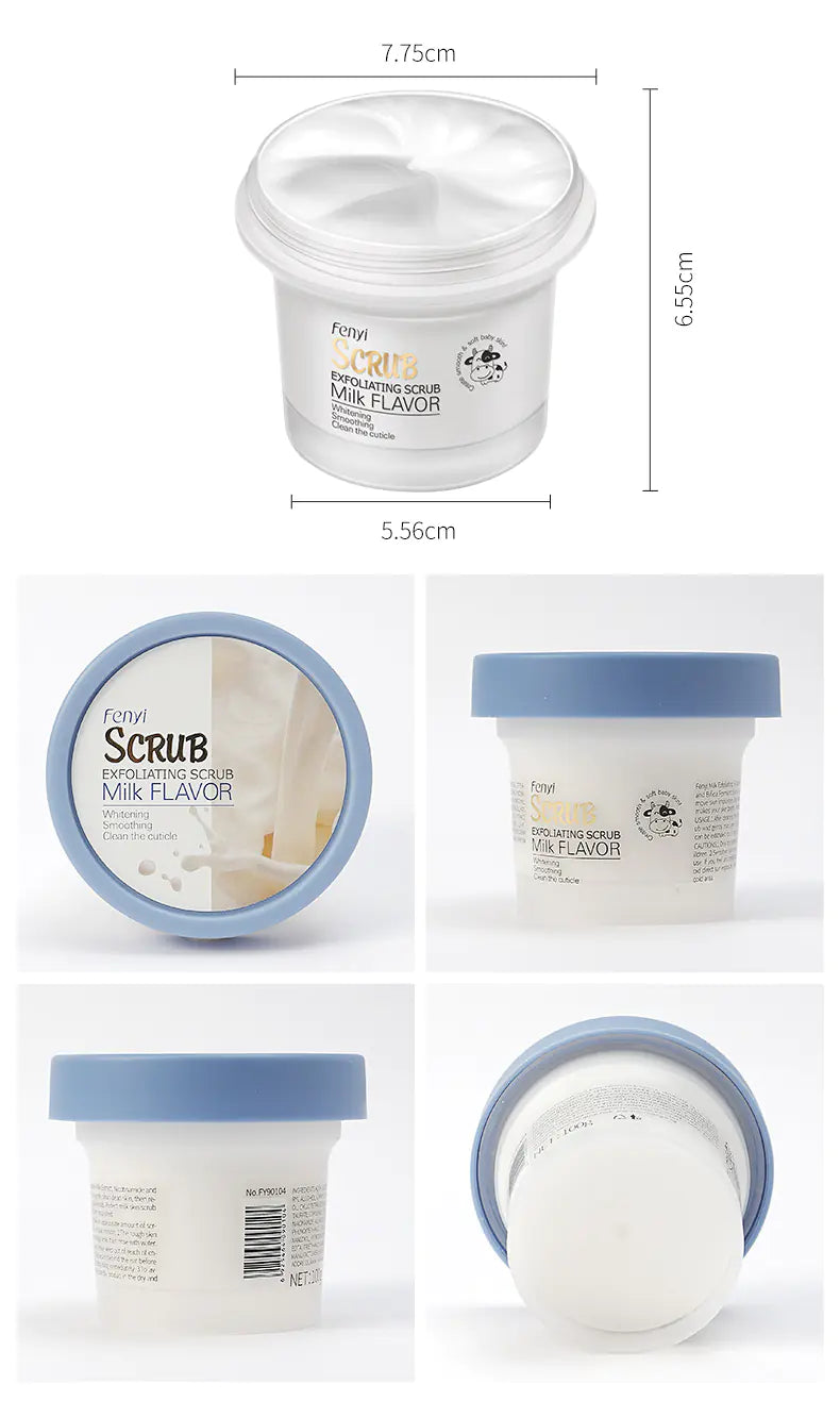 Milk Exfoliating Scrub 100g for Body Cleansing