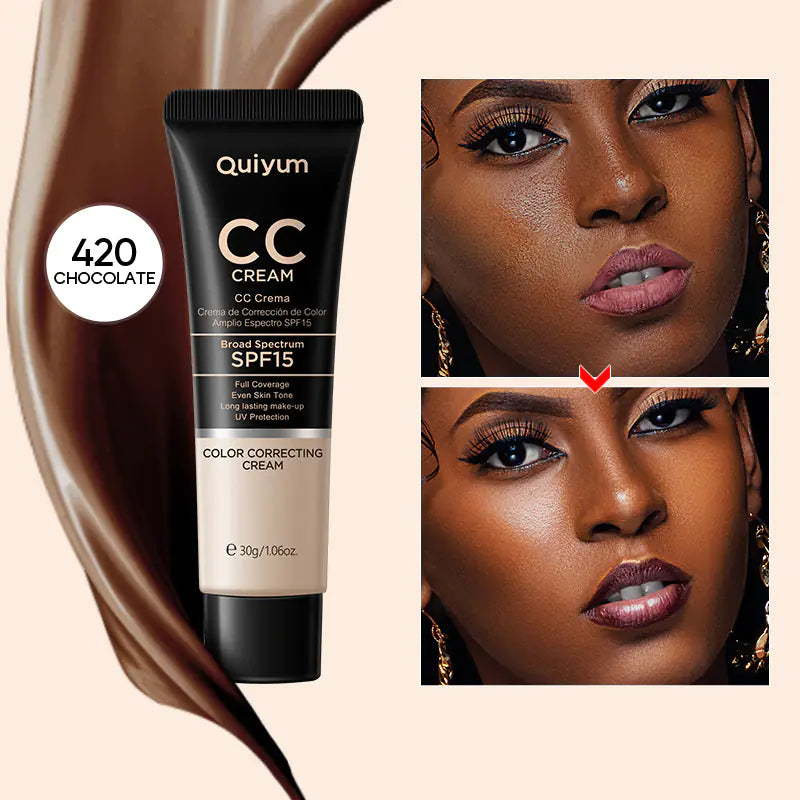 Quiyum CC Cream 30ml  - Hydrating and Concealing