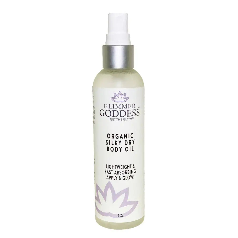Organic silky dry body oil with rosemary, sunflower extracts. Antioxidant-rich formula for radiant skin and hair. Lightweight, non-greasy, luxurious.

