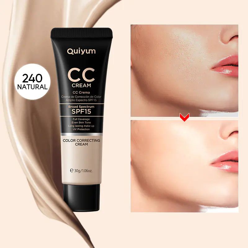 Quiyum CC Cream 30ml  - Hydrating and Concealing