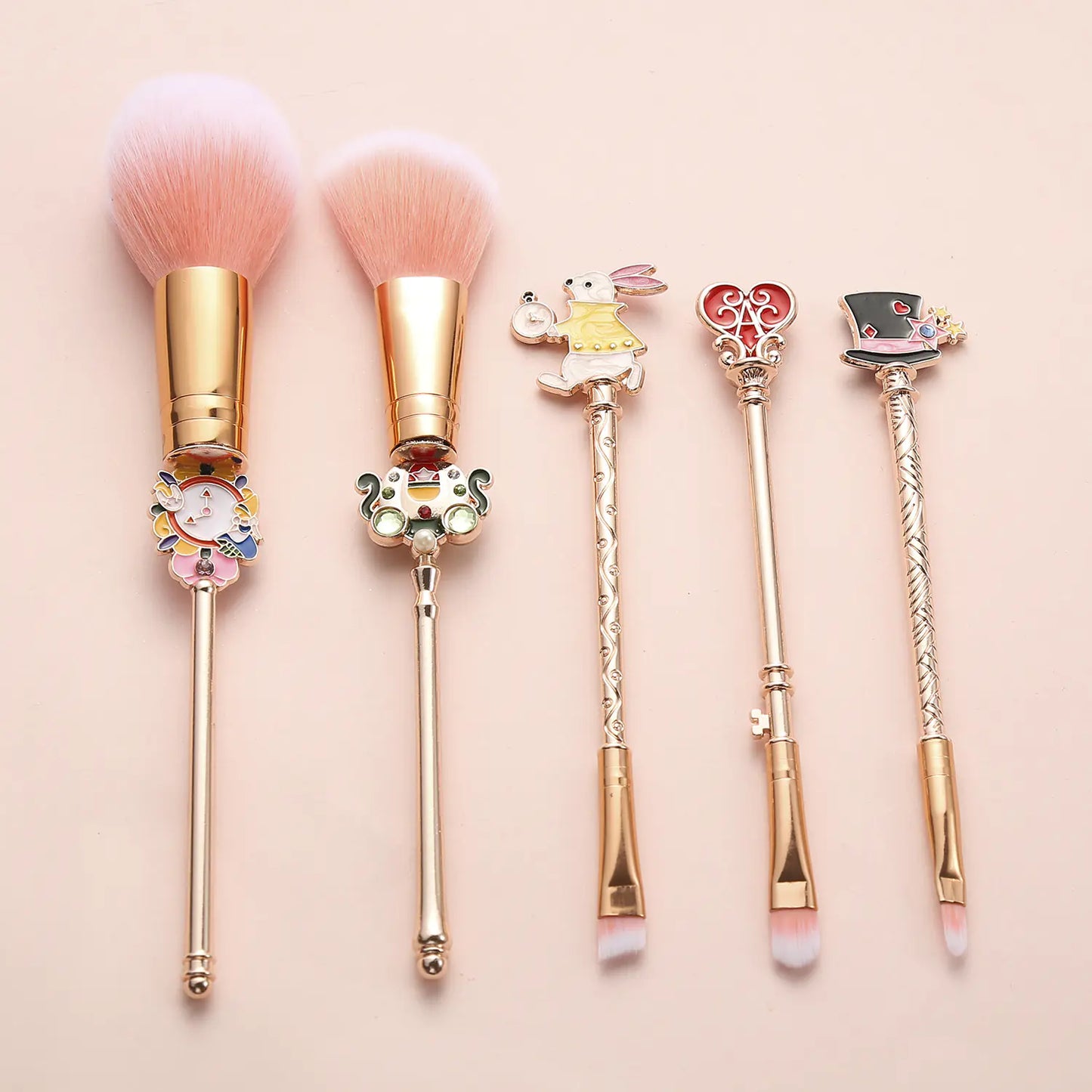 Makeup Tool Set with Alice Brushes for Blush and Eyeshadow