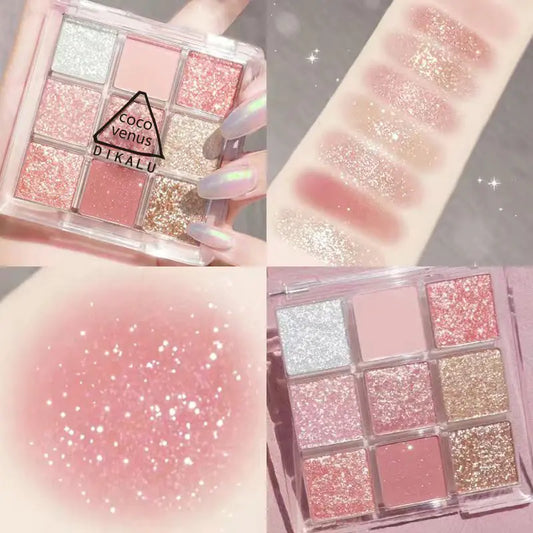 Sunset Glow Nine-Color Eyeshadow Palette