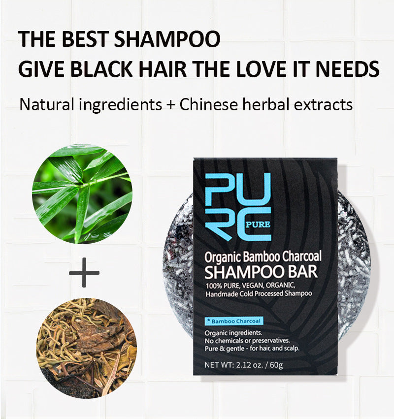 Bamboo Charcoal Shampoo Soap