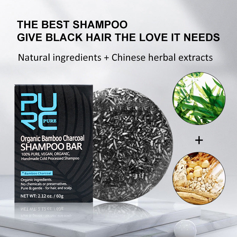 Bamboo Charcoal Shampoo Soap