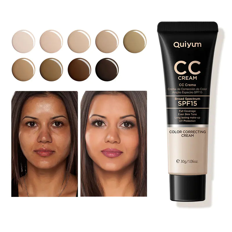 Quiyum CC Cream 30ml  - Hydrating and Concealing
