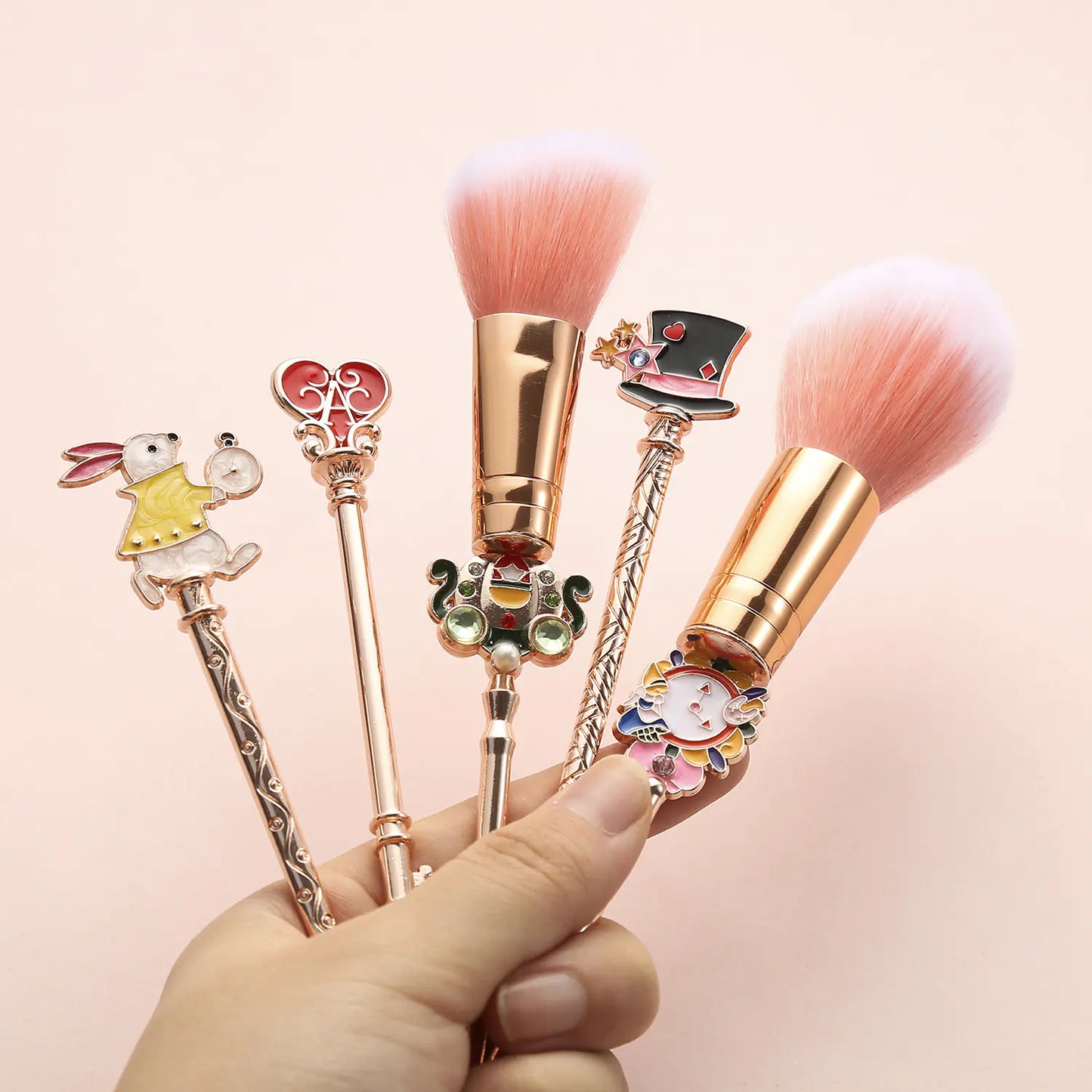 Makeup Tool Set with Alice Brushes for Blush and Eyeshadow
