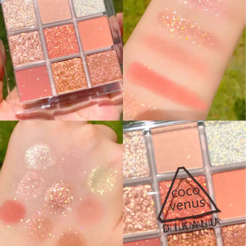 Sunset Glow Nine-Color Eyeshadow Palette