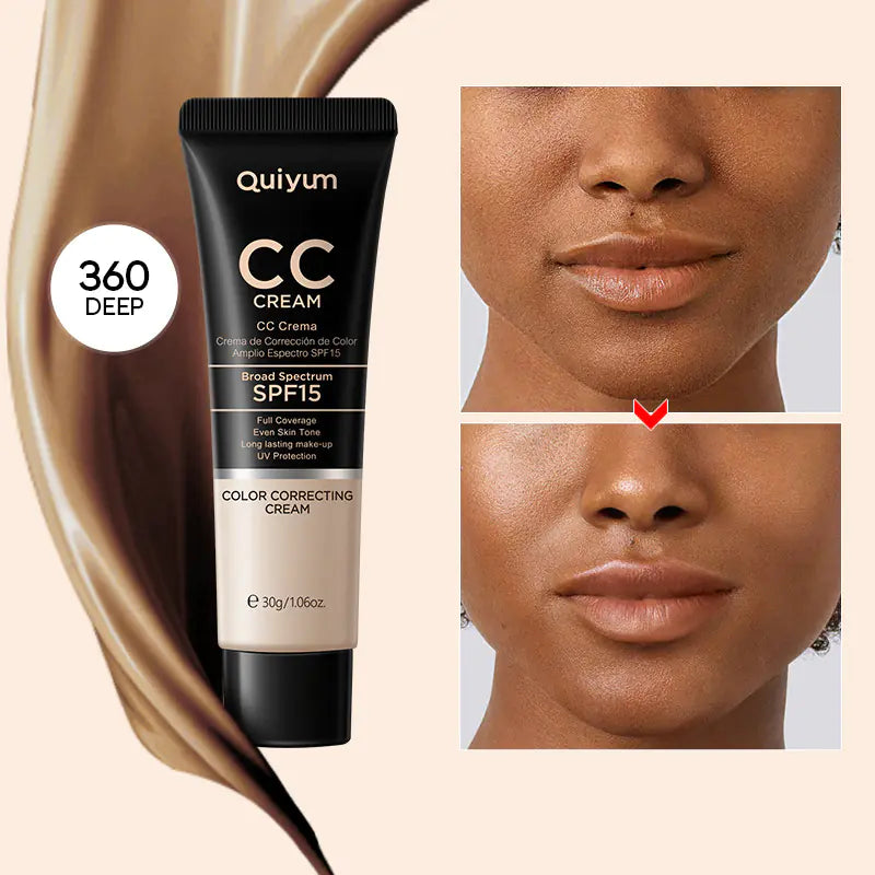 Quiyum CC Cream 30ml  - Hydrating and Concealing