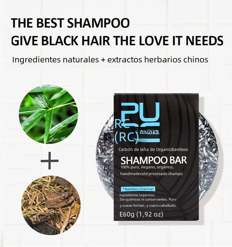 Bamboo Charcoal Shampoo Soap
